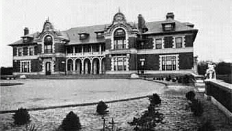 Gold Coast Mansion, Idle Hour, Oakdale, Long Island, New York. Dowling College.